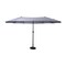 Flash Furniture Elizabeth Commercial Grade 15 FT Triple Head Patio Umbrella with Crank and Easy Lift Functionality in Gray GM-WL-UU021-GRY-GG - alternate 6
